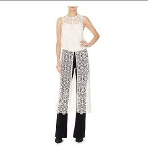 Alice + Olivia Gretchen Crochet Tunic